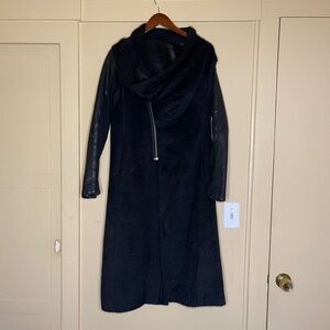 Rick Owens Black Long Coat